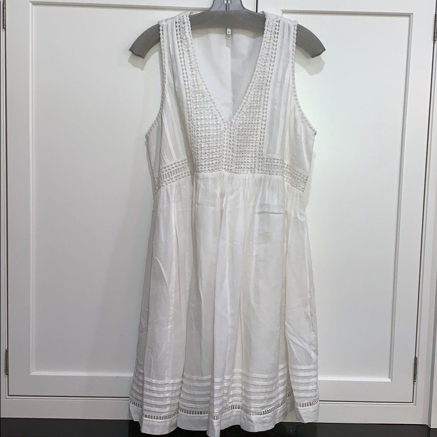 Joie ~ Beach White Lace Flow Dress~ Size M
